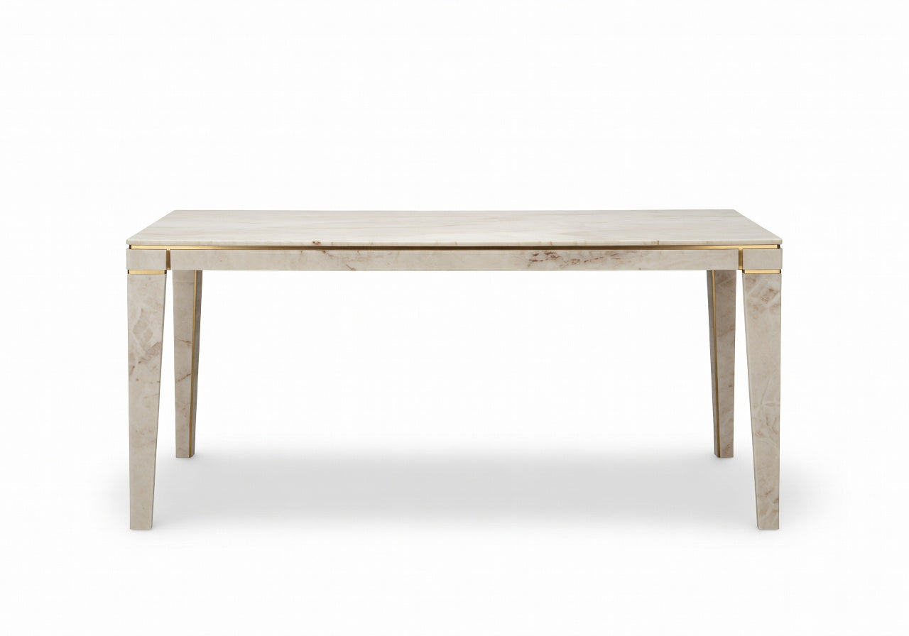 Arcstone Outdoor Linear Bistro Table
