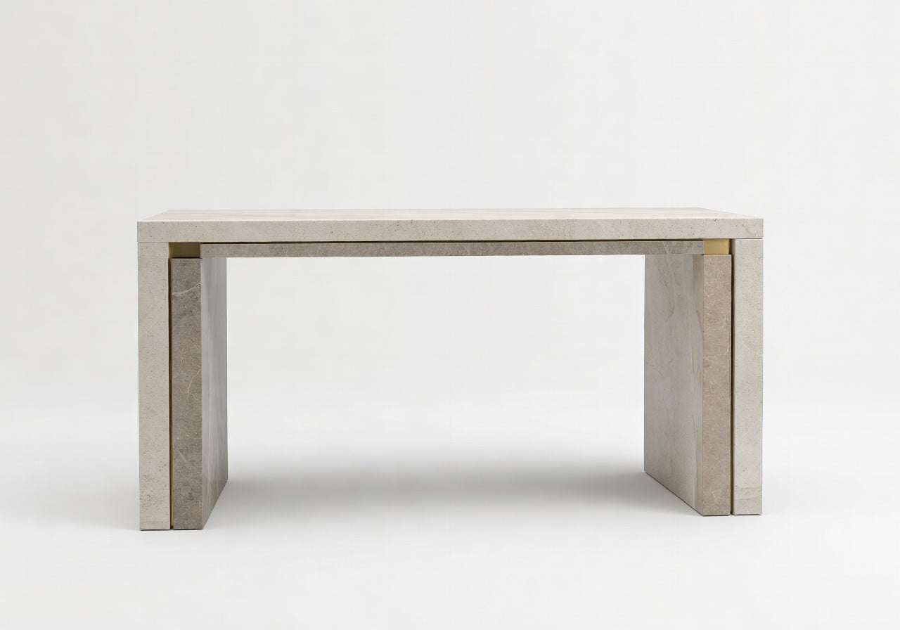 Arcstone Linear Outdoor Console Table