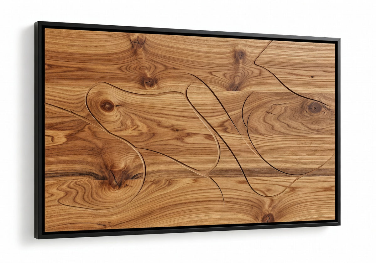 Arlowe Oak Relief Panel Wood Wall Art
