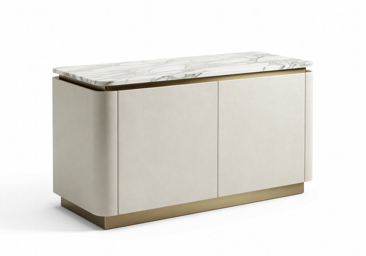 Aureon Marble Buffet and Sideboard
