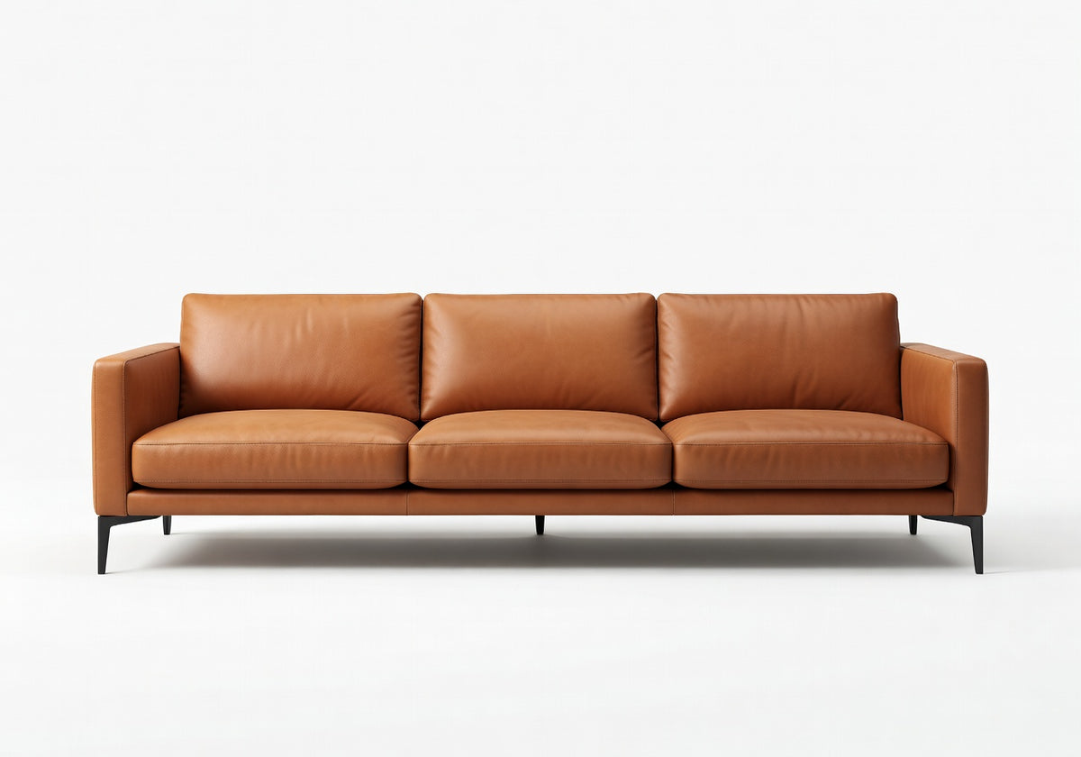 Bellmont Leather Sectional