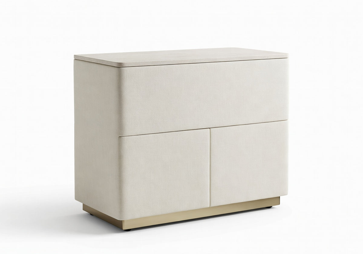 Caelum Linen Bar Cart