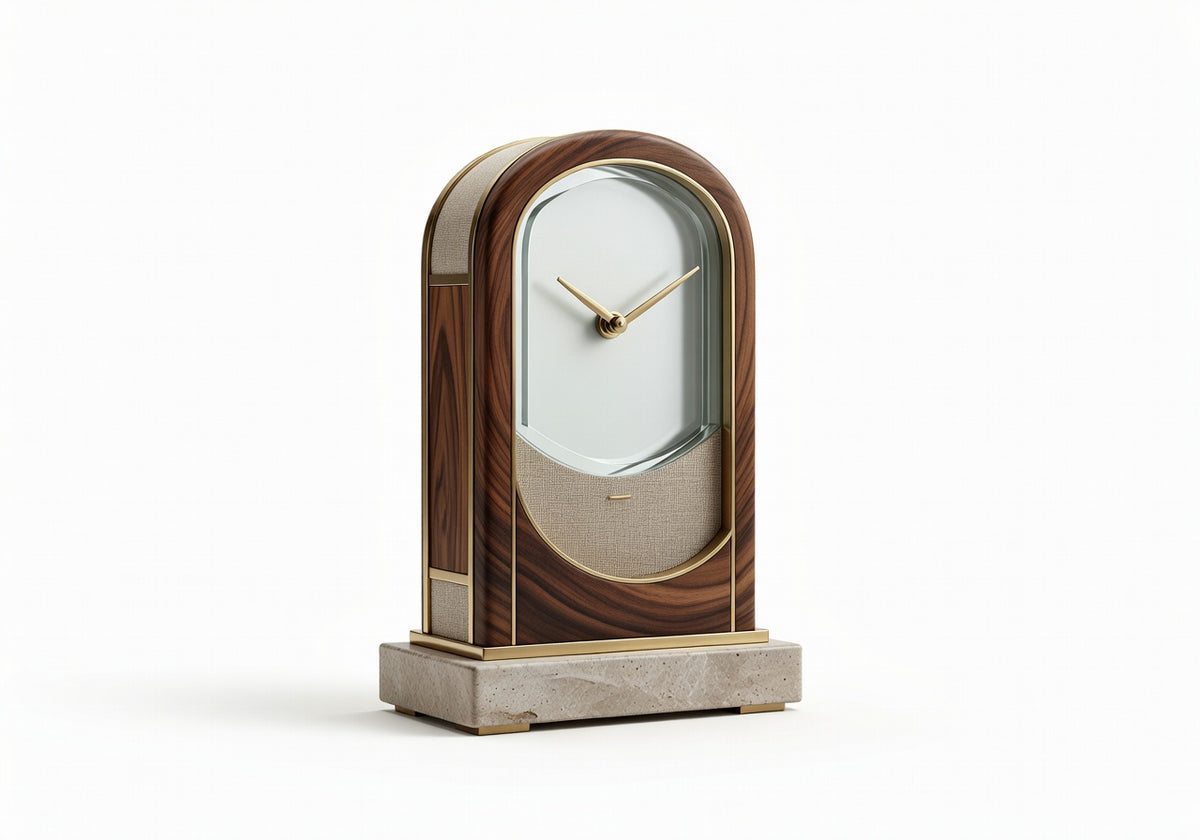 Calder Glass Clock Clock