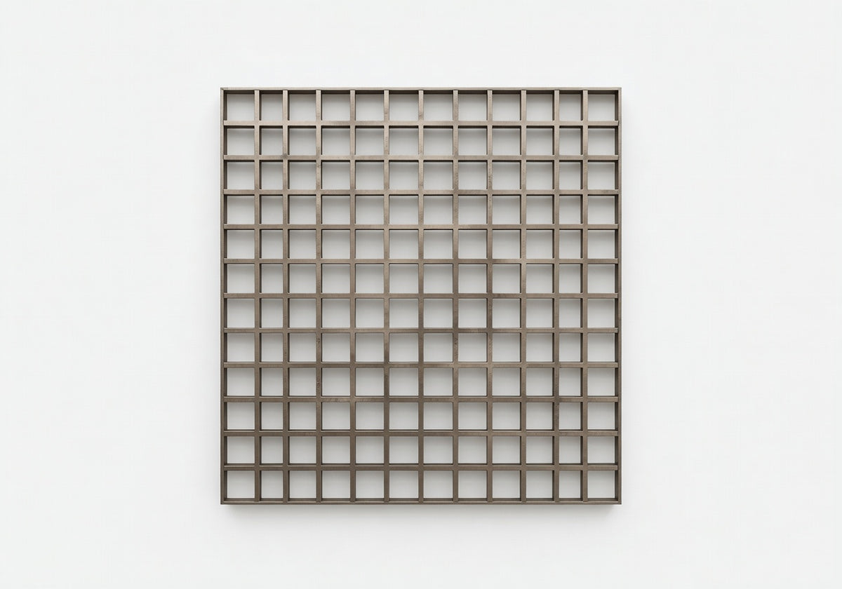 Calder Sculptural Grid Metal Wall Art