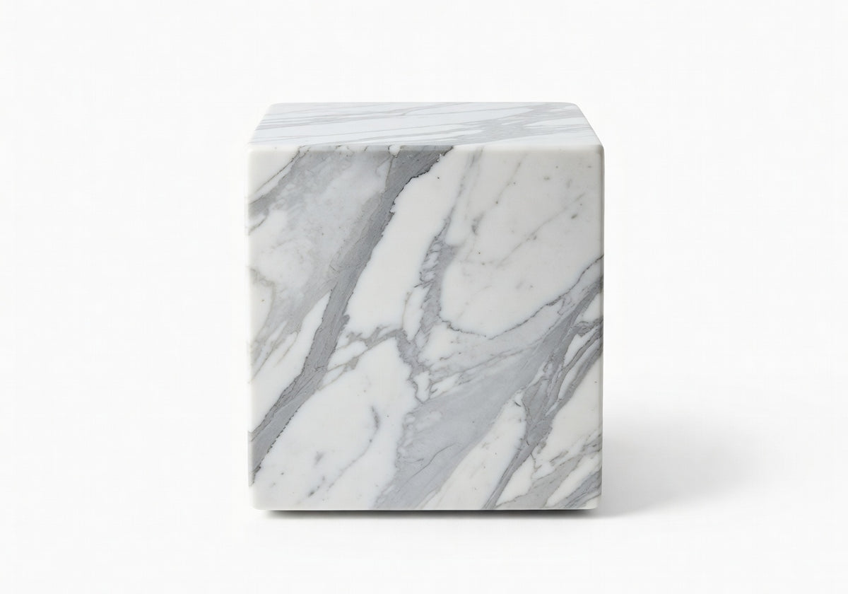 Caldera Marble Stool
