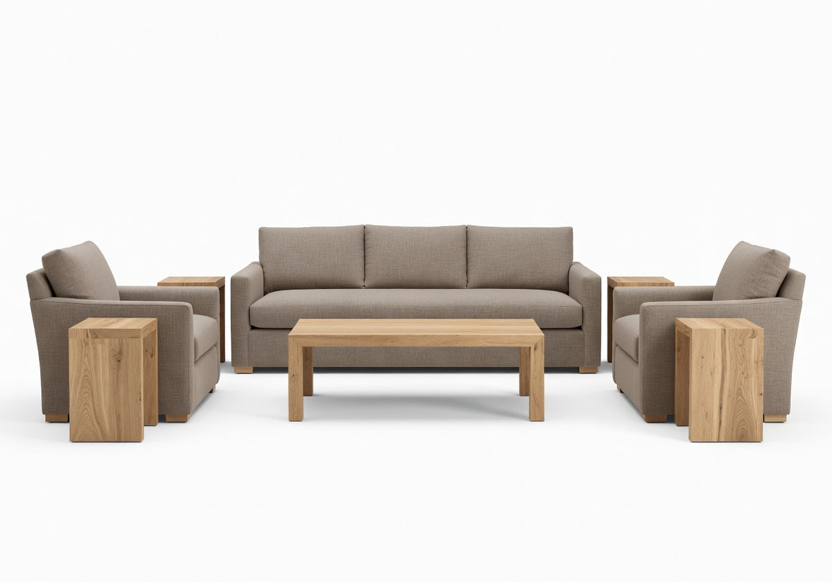 Caldera Oak Living Set