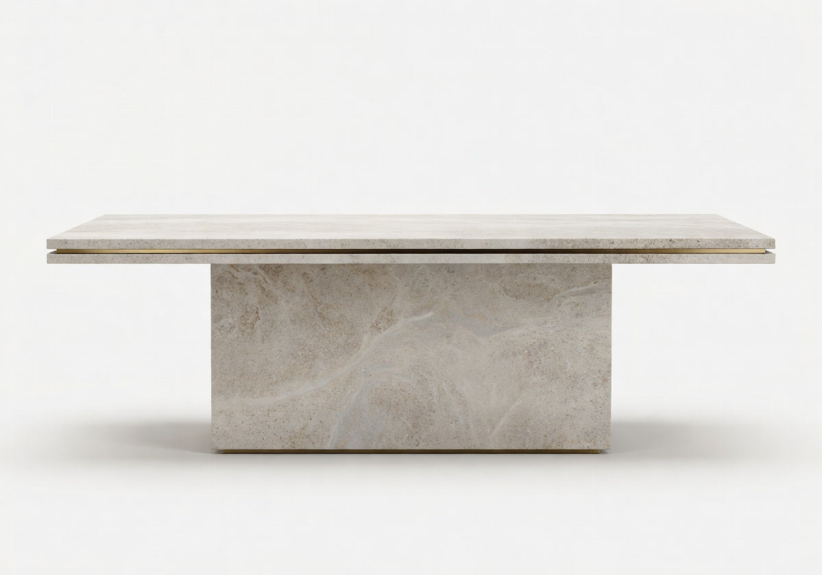 Caldera Outdoor Stone Counter Table