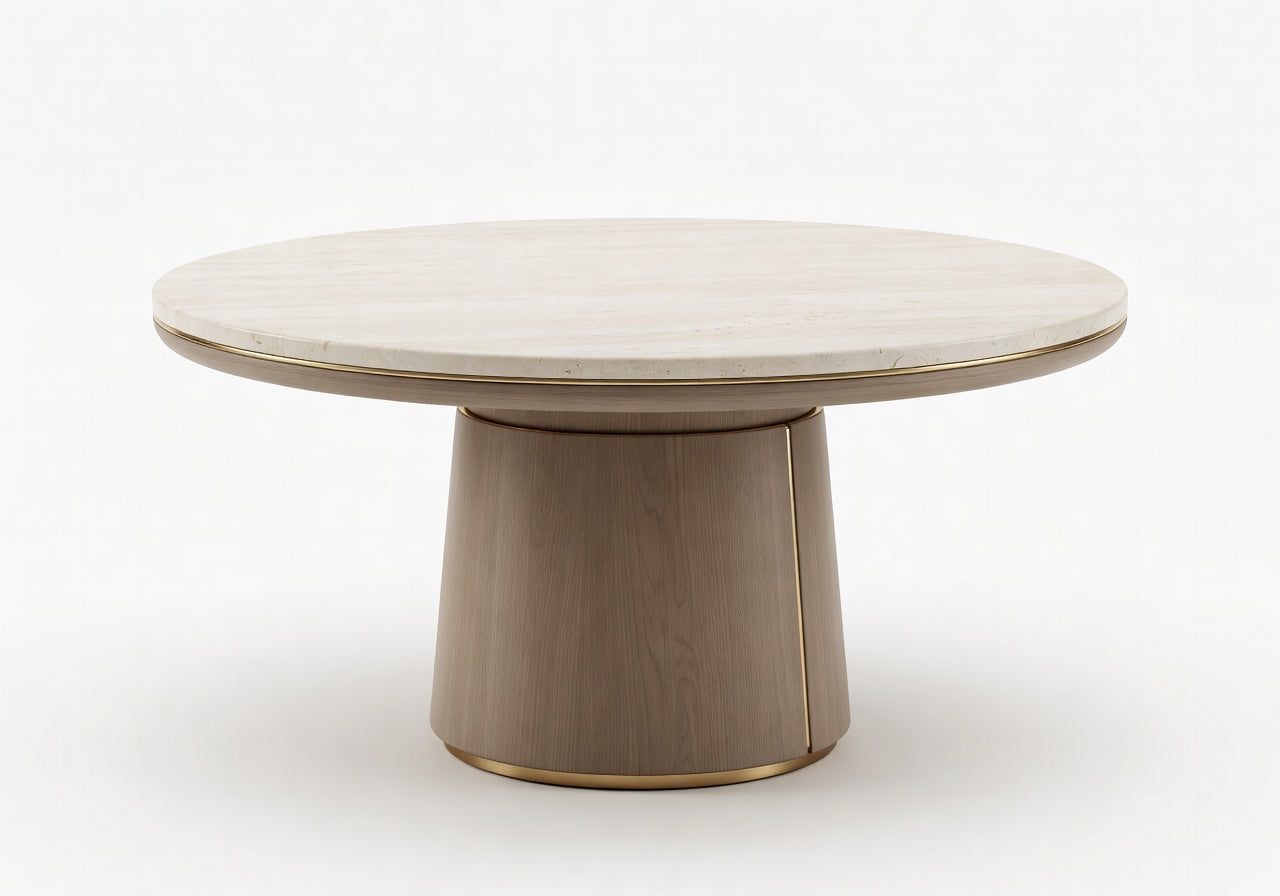 Caldris Round Game Table
