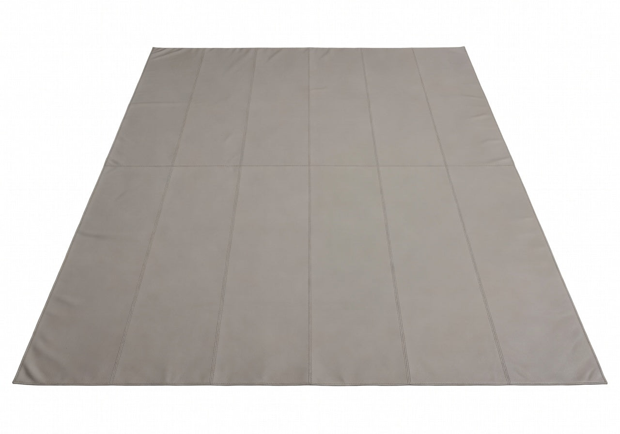 Cavelle Leather Seam Rug