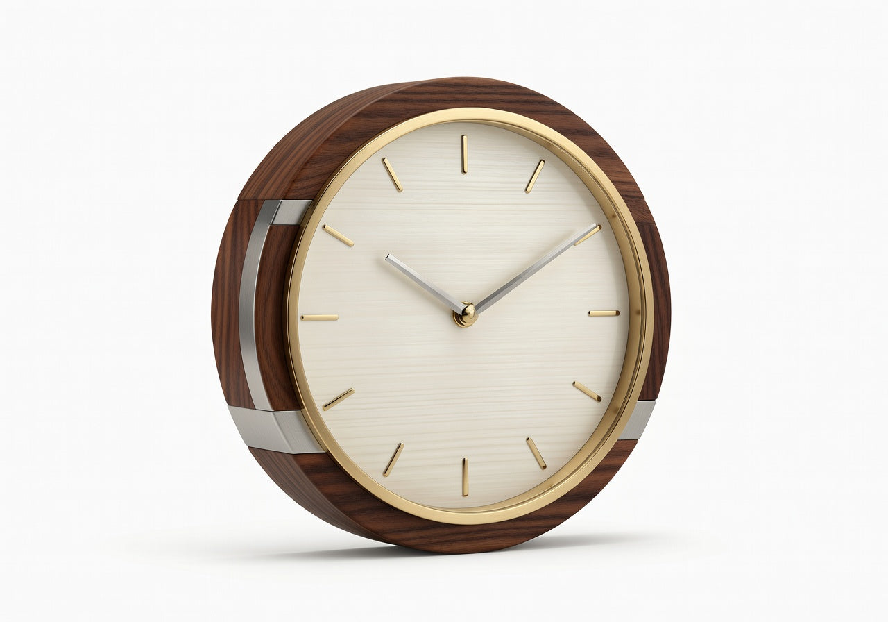 Corven Dual Tone Clock Clock