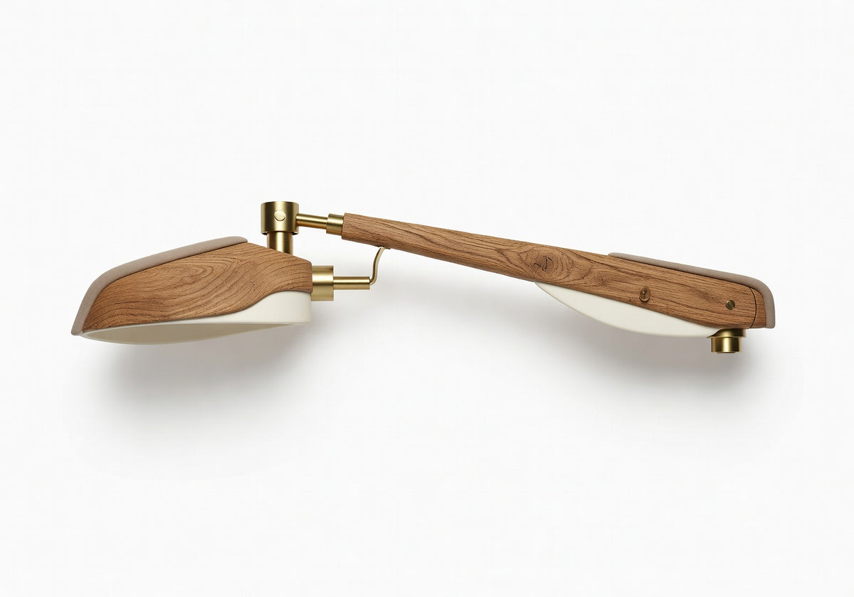 Drift Oak Arm Light