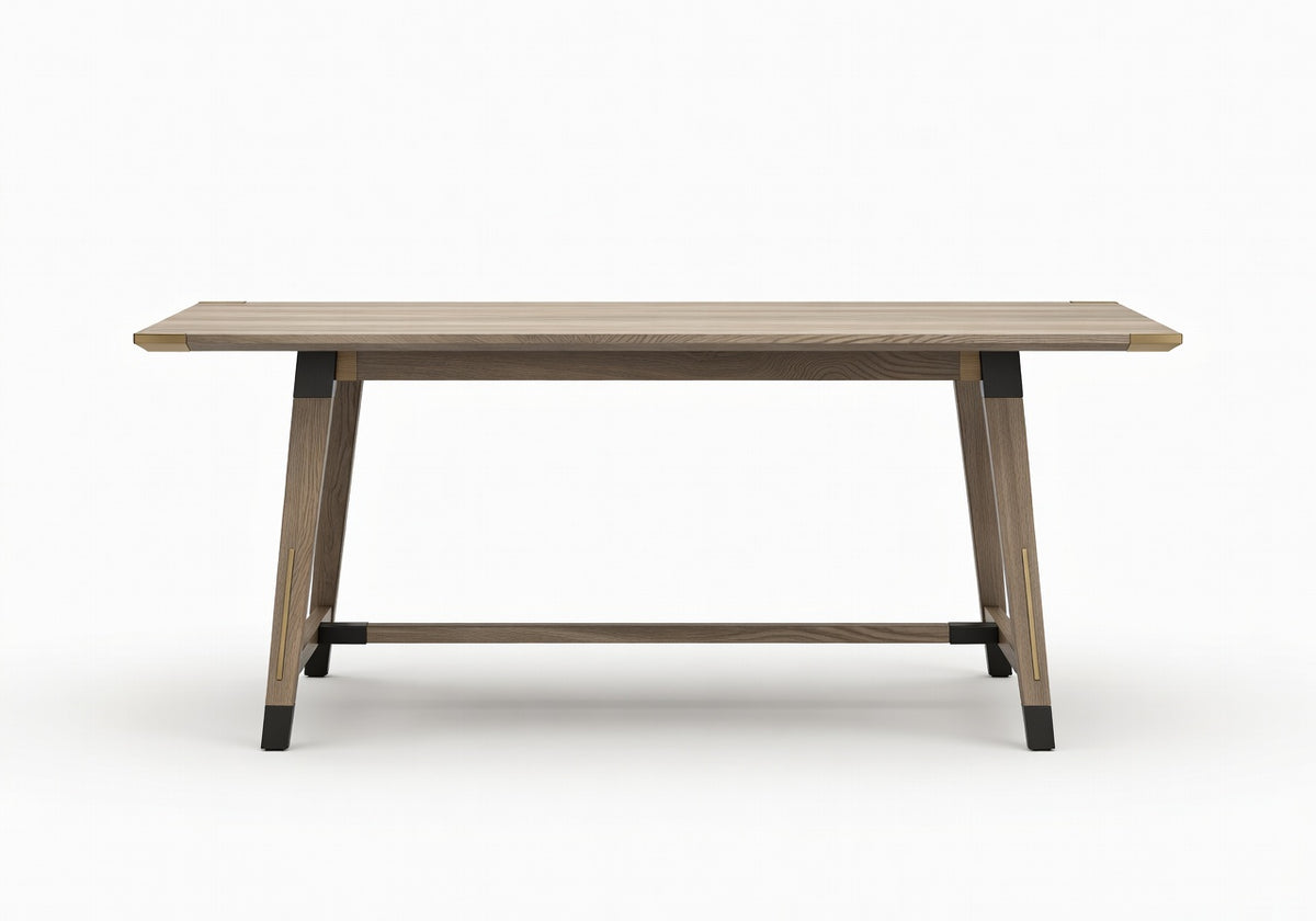 Drift Outdoor Oak Bar Table