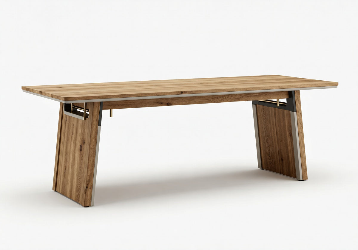 Drift Outdoor Oak Counter Table