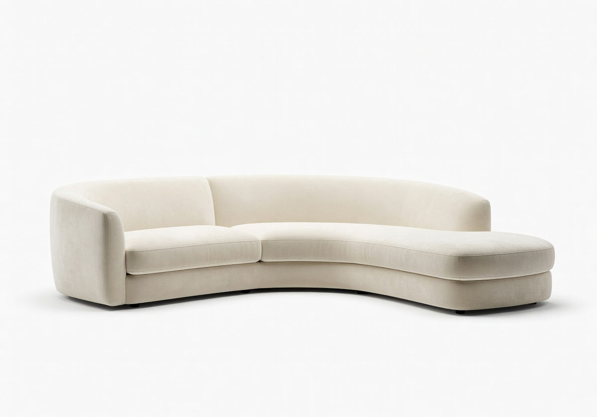 Elowen Chaise Crescent Sectional