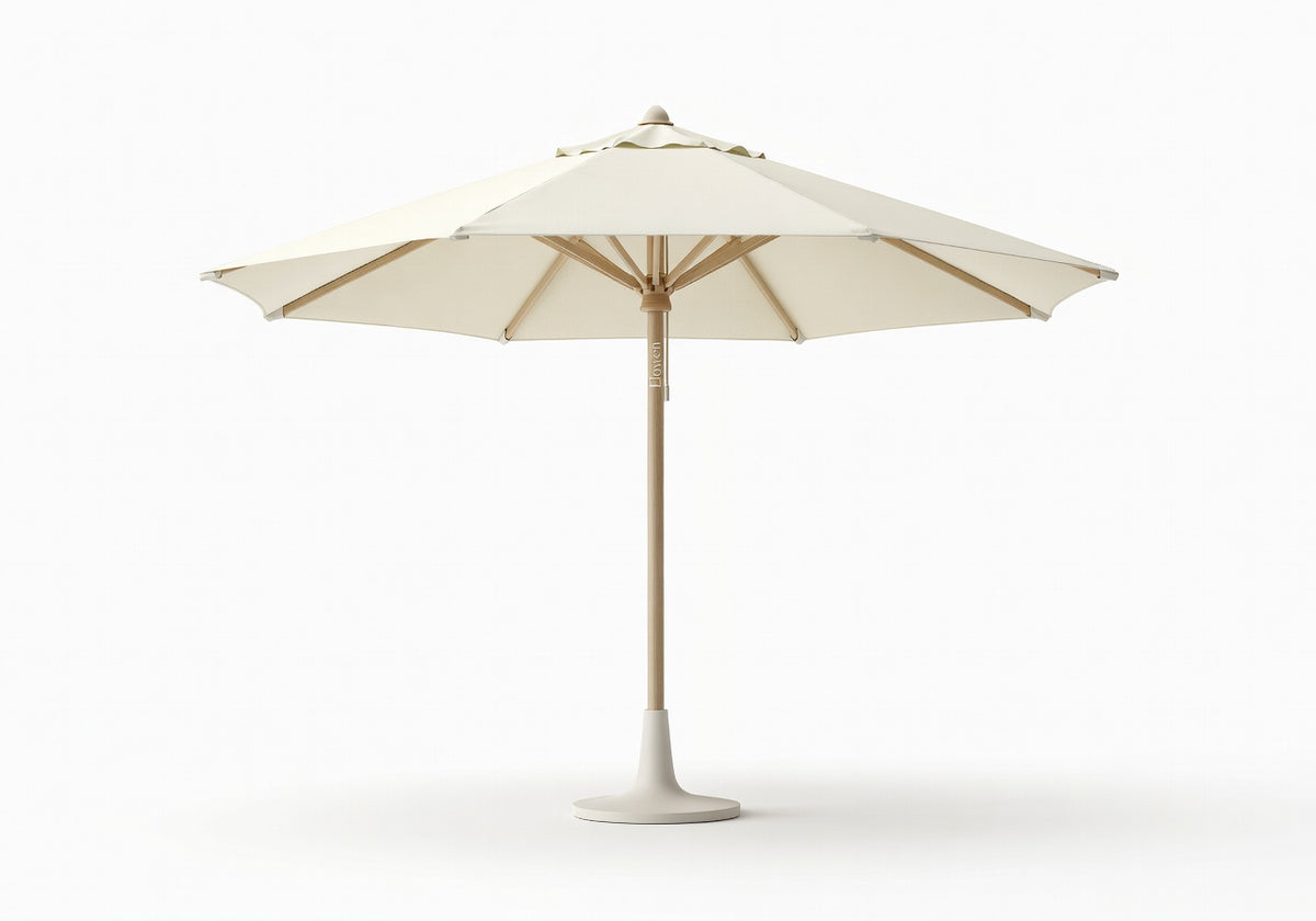 Elowen Outdoor Wood Umbrella