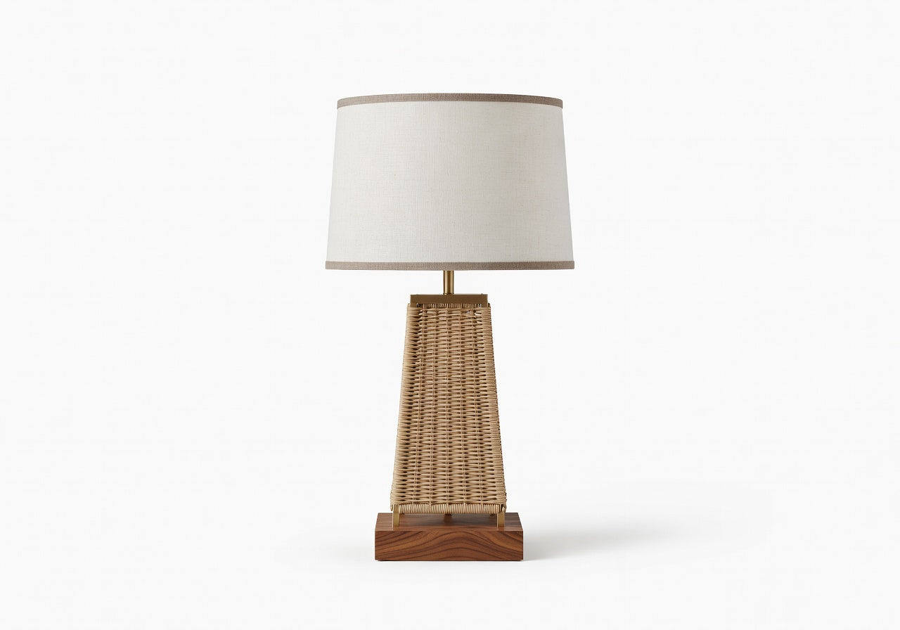 Haven Linen Lamp