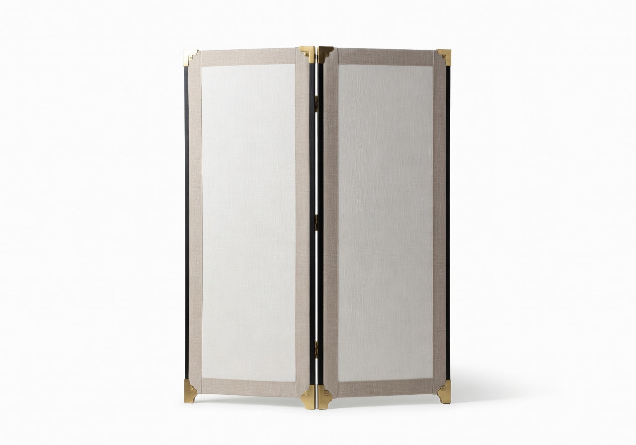 Haven Linen Screen Room Divider