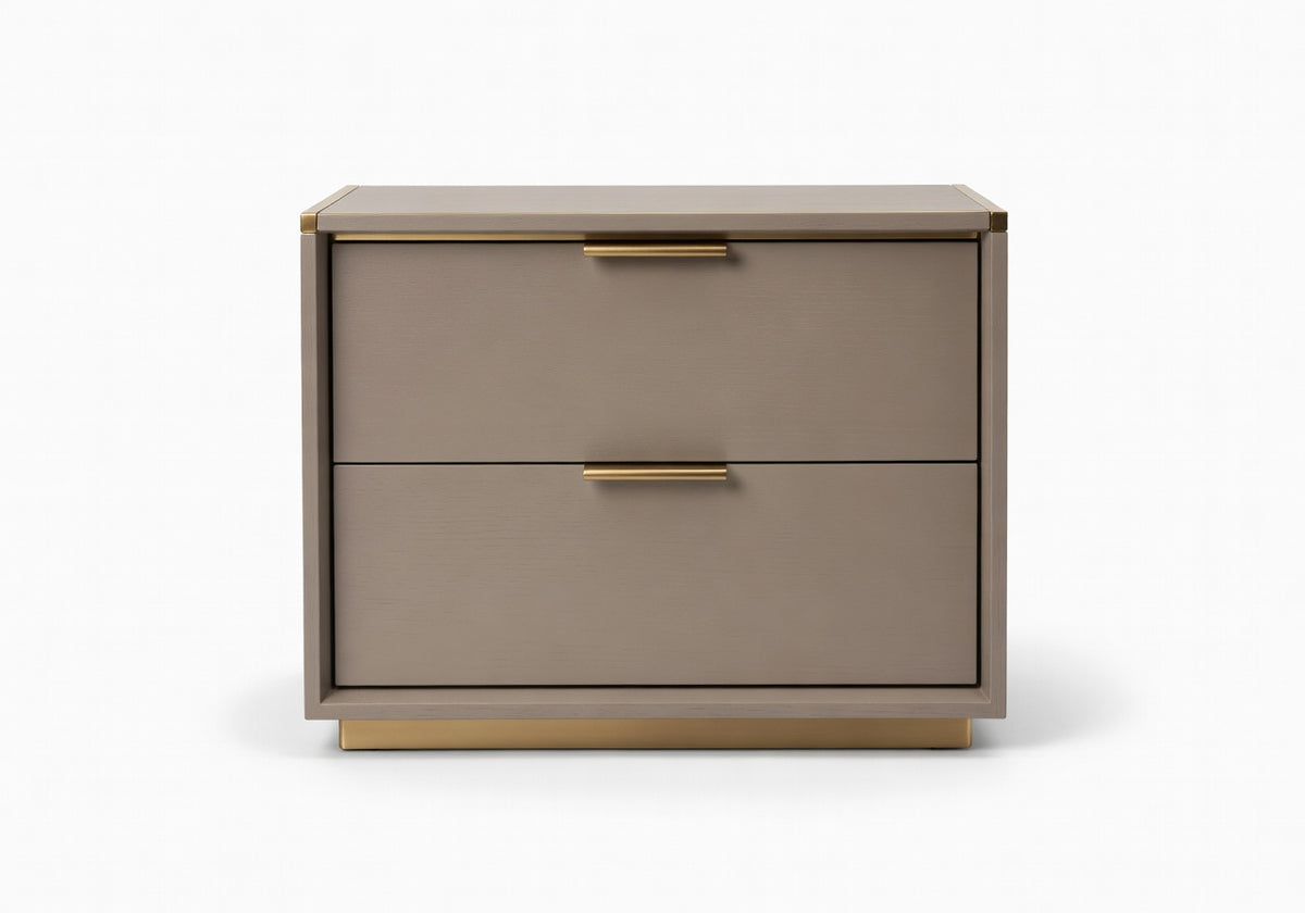 Haven Taupe Night Stand