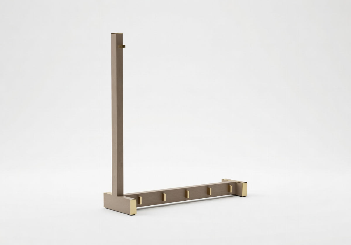 Haven Taupe Coat Rack