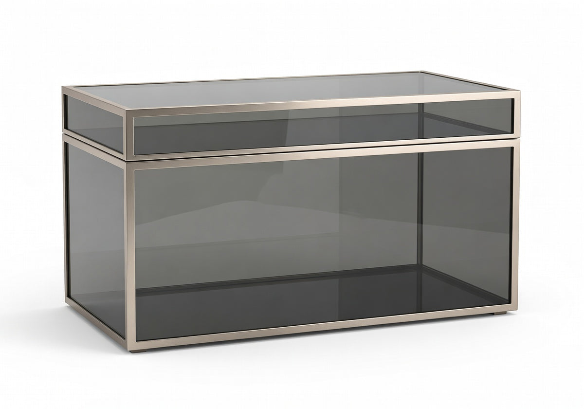 Liora Glass Storage Trunk