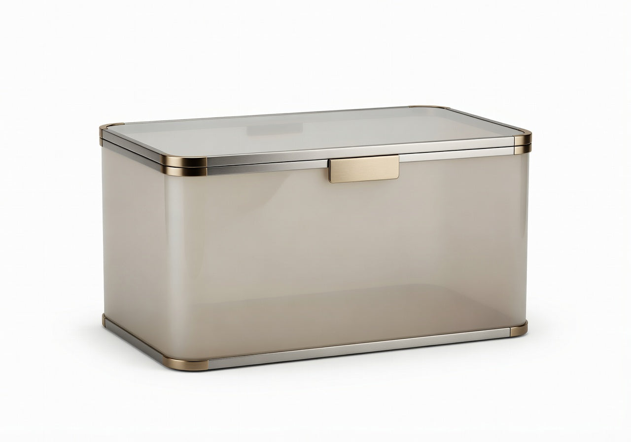 Luma Glass Storage Bin