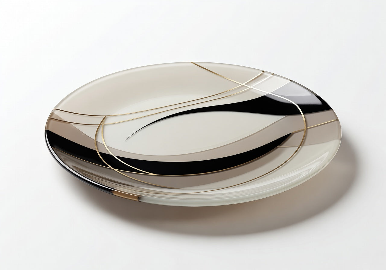 Luma Glass Plate Decorative Plate