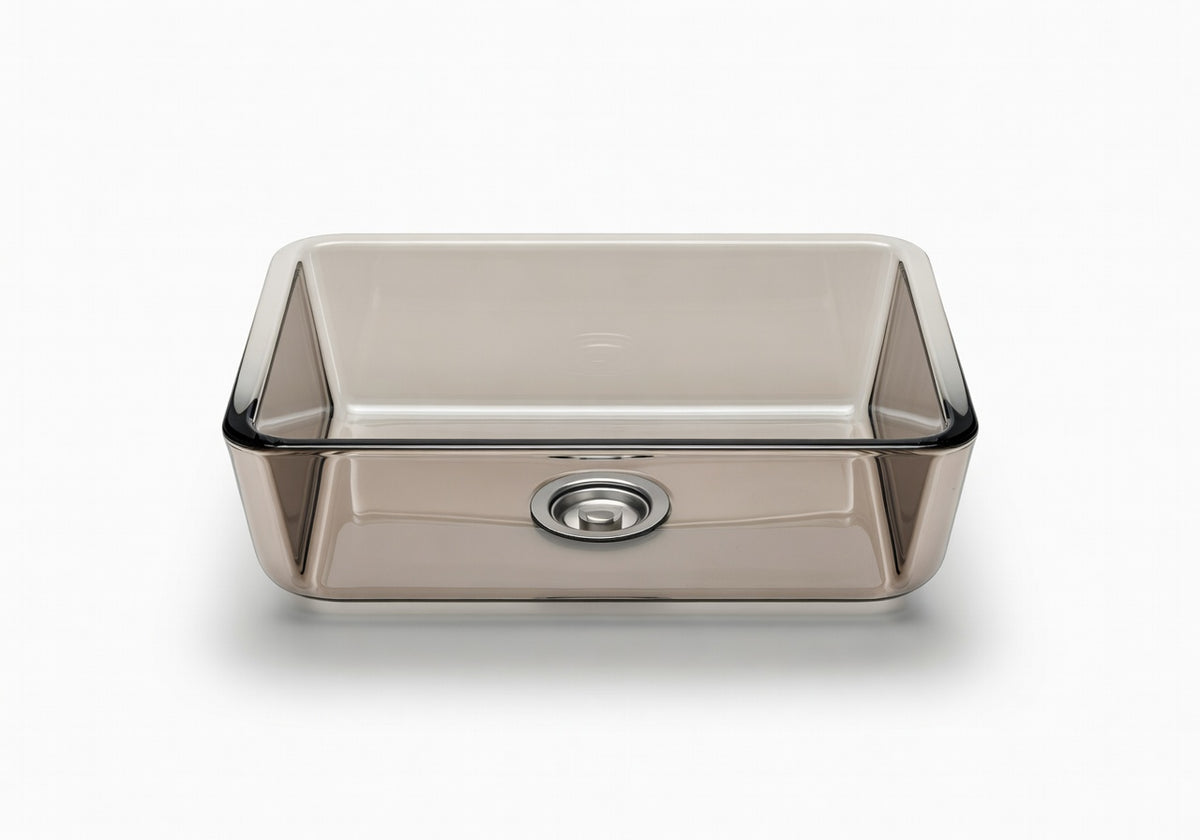 Luma Glass Vessel Kitchen Sink