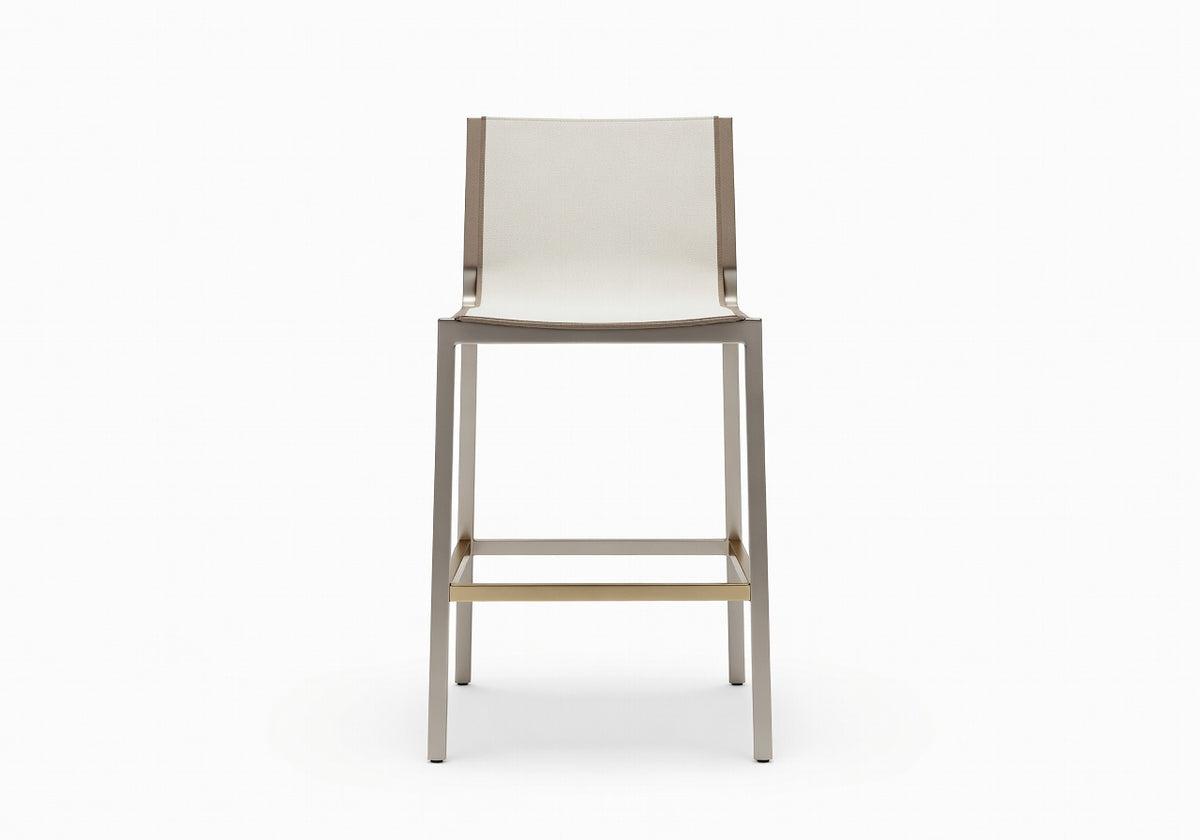 Luma Outdoor Sling Counter Stool