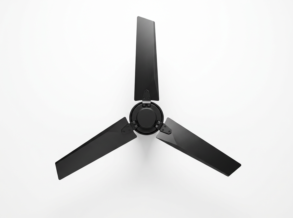 Noir Outdoor Axis Fan