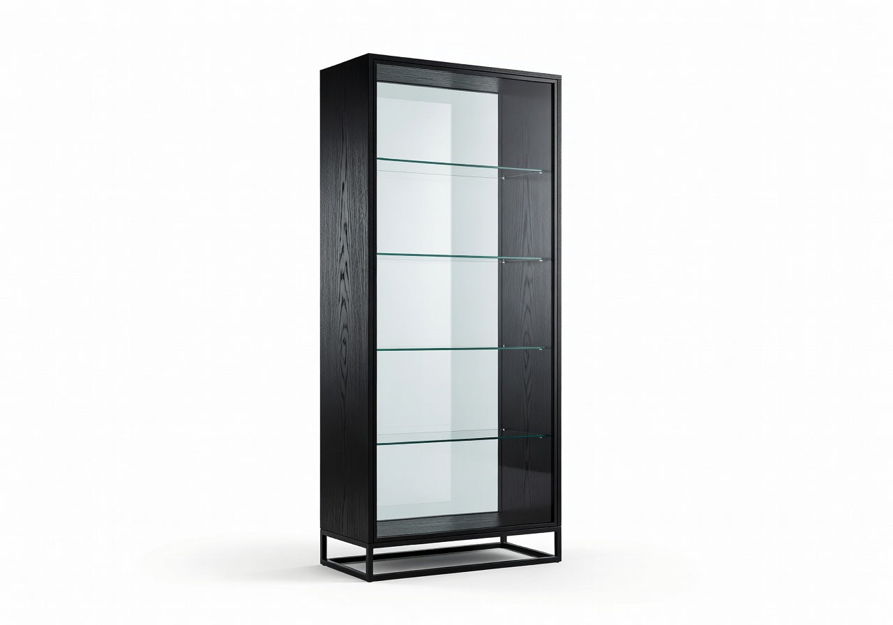 Noir Edge Cabinet Display Cabinet