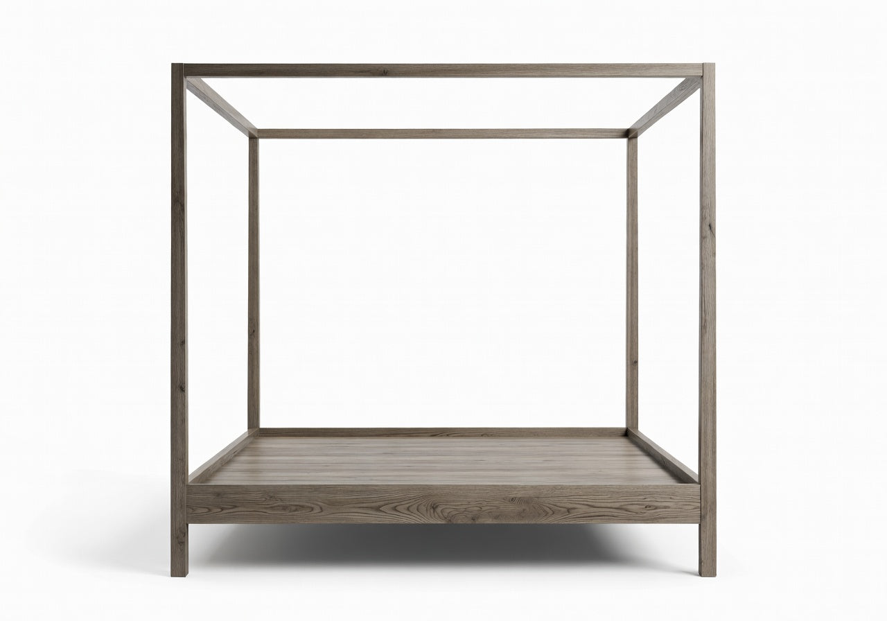 Norvale Natural King Precision Canopy Bed