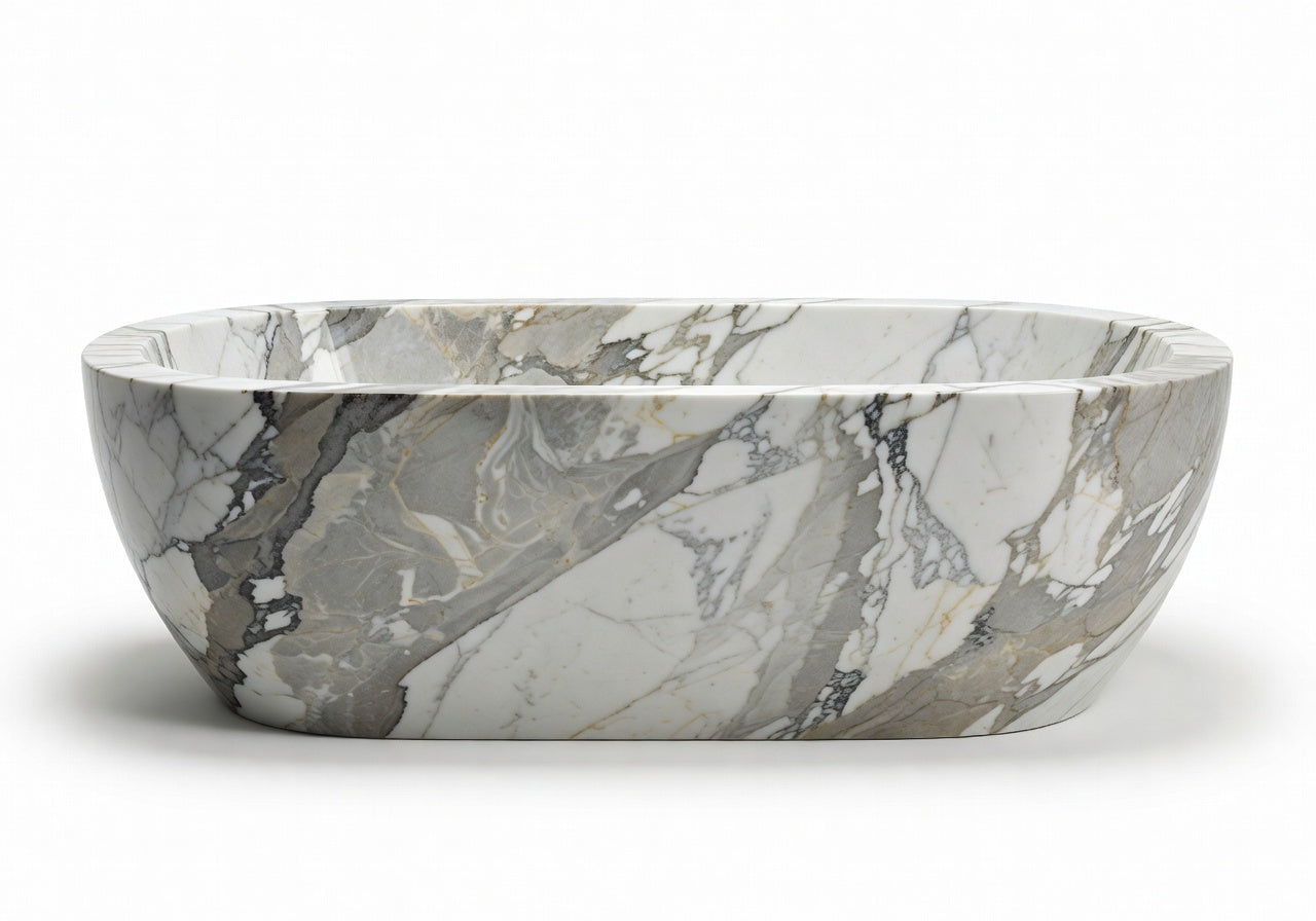 Norven Slab Tub and Whirlpool