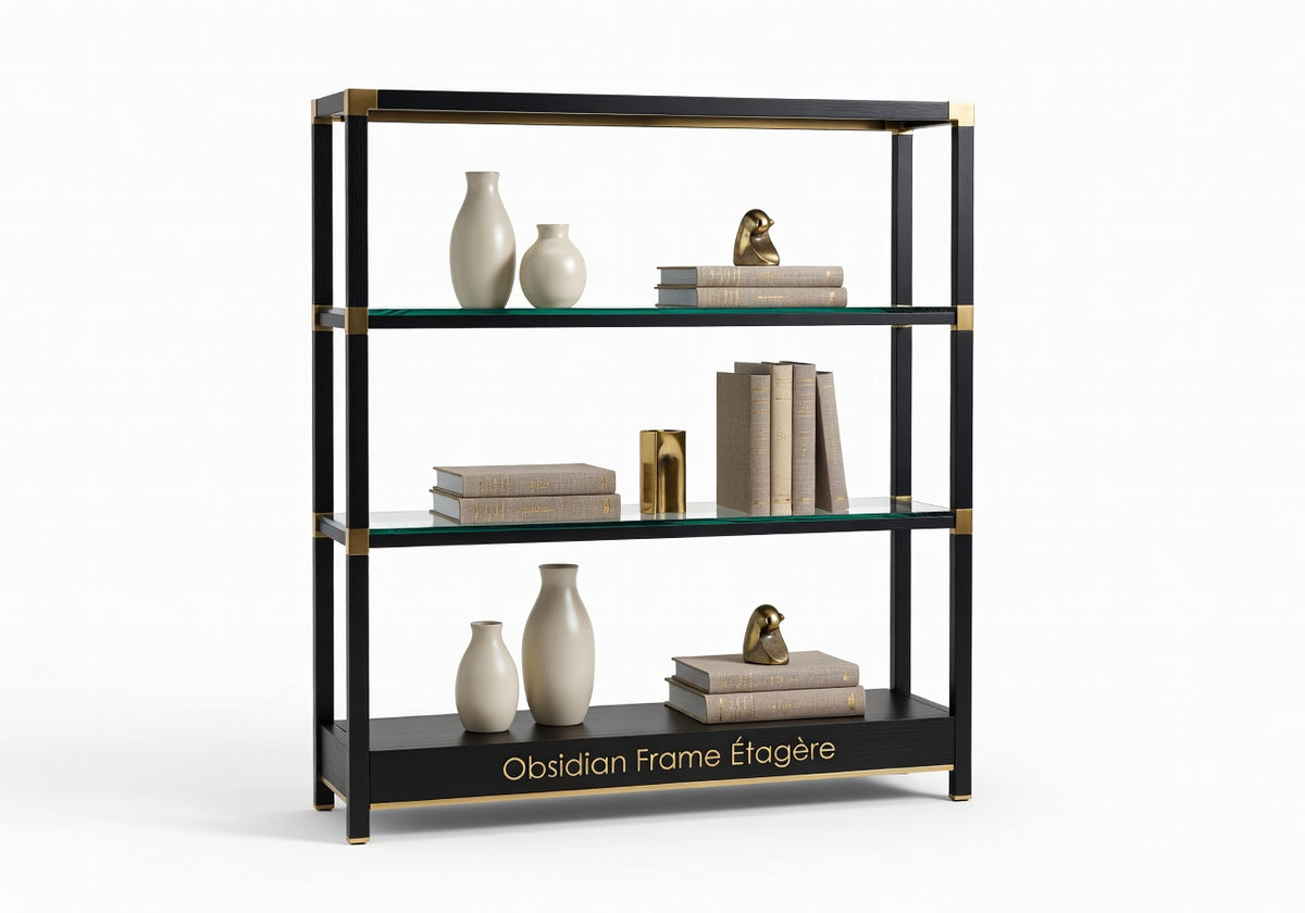 Obsidian Frame Étagère Etagere