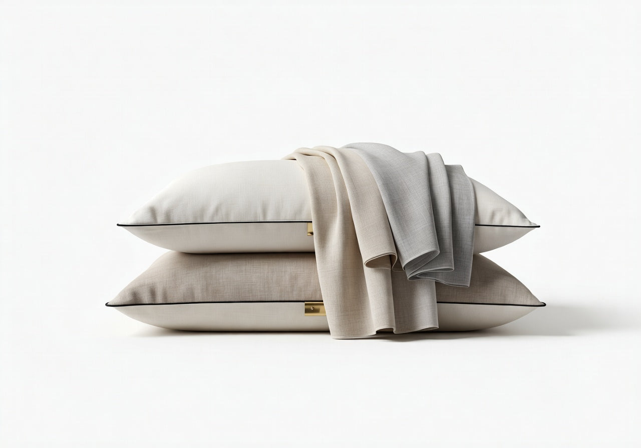 Obsidian Linen Pillow
