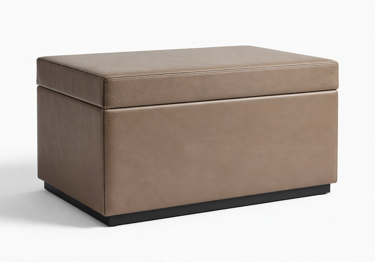 Orien Leather Storage Trunk