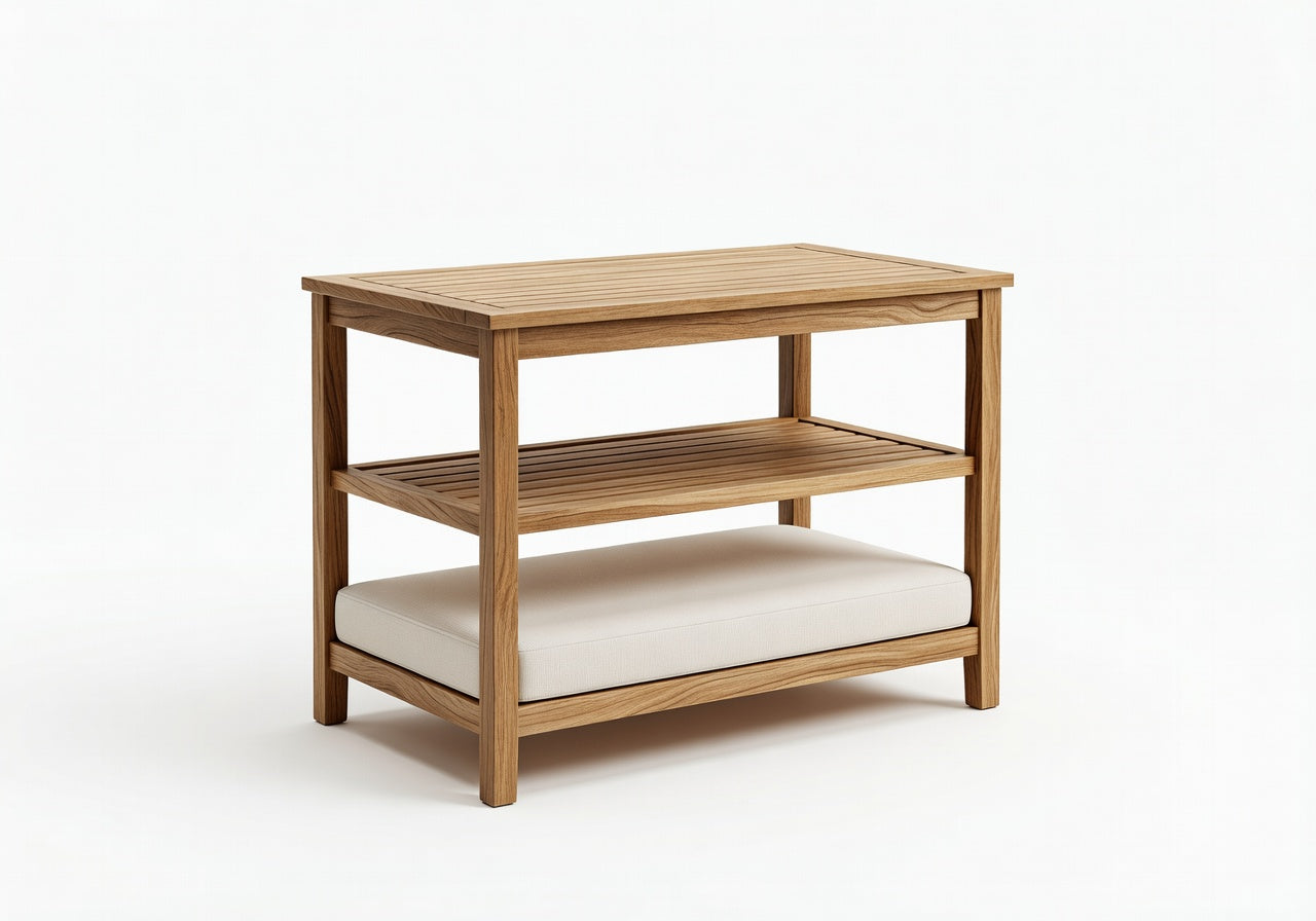 Solenne Outdoor Serving Cart