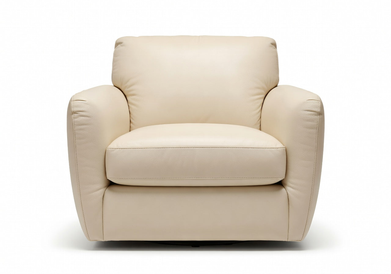 Sorelle Leather Deep Swivel Chair