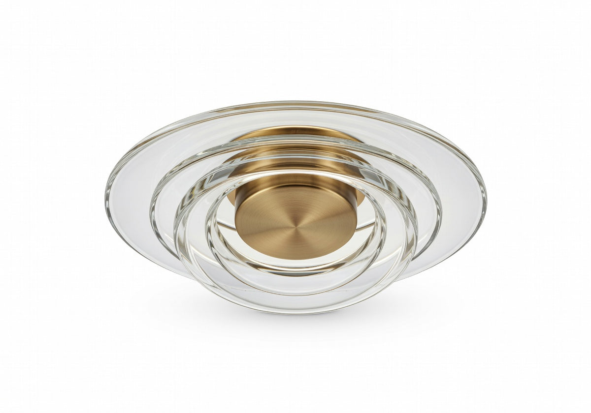 Sorelle Glass Disk Flush Mount