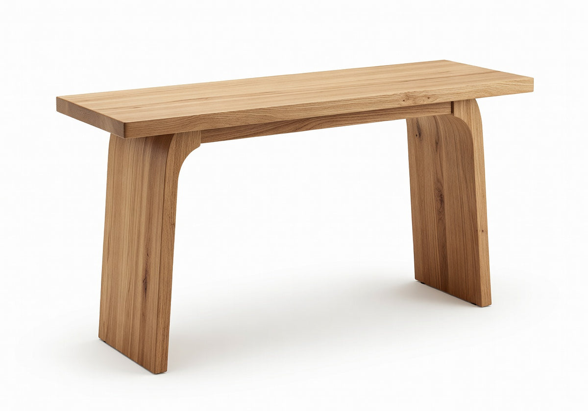 Sorelle Oak Span Console Table