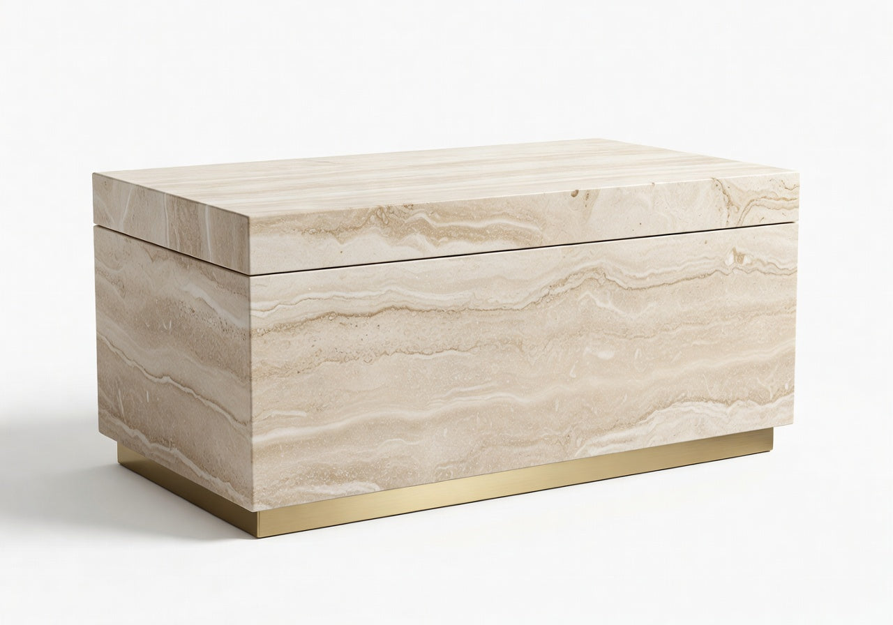 Soren Stone Storage Trunk