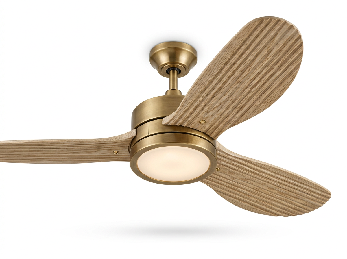 Soren Wood Glow Ceiling Fans with Light