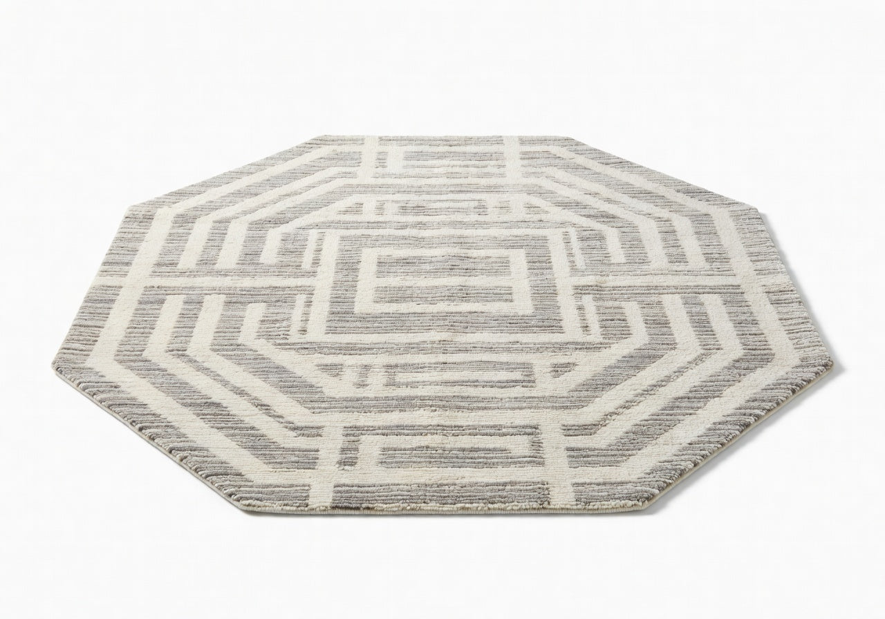 Sorrel Octa Texture Rug