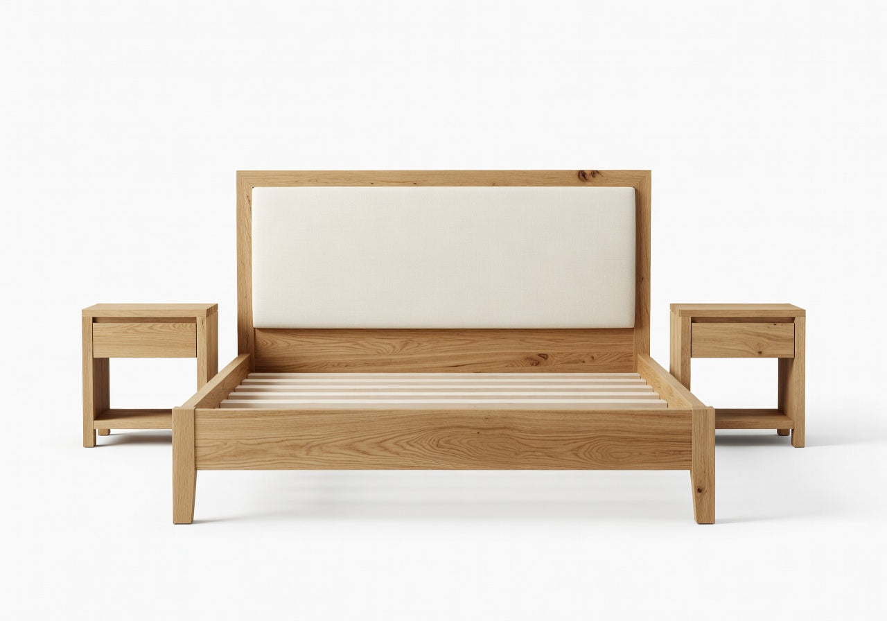 Tamsin Oak Frame Bedroom Set