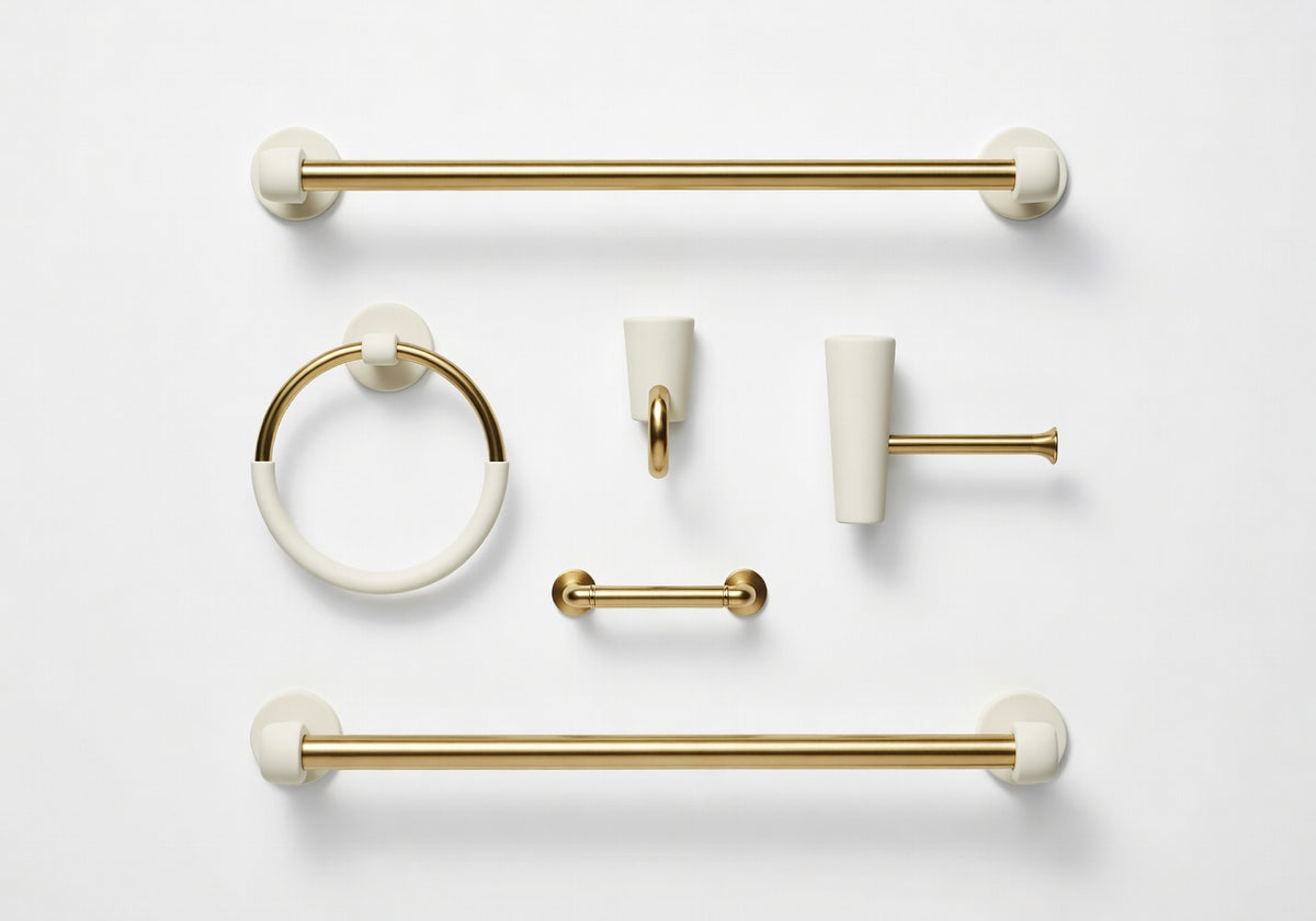 Tavian Veil Bathroom Hardware Set