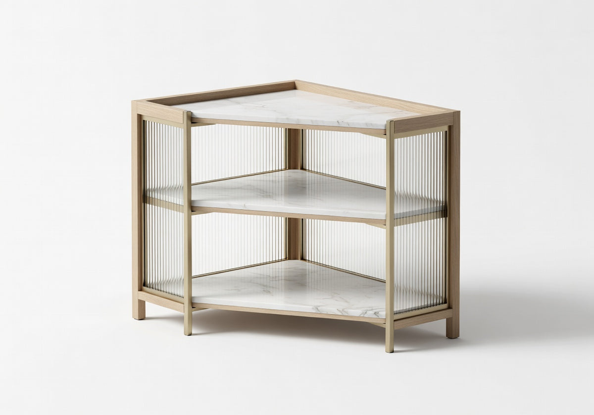 Tervane Corner Shelf