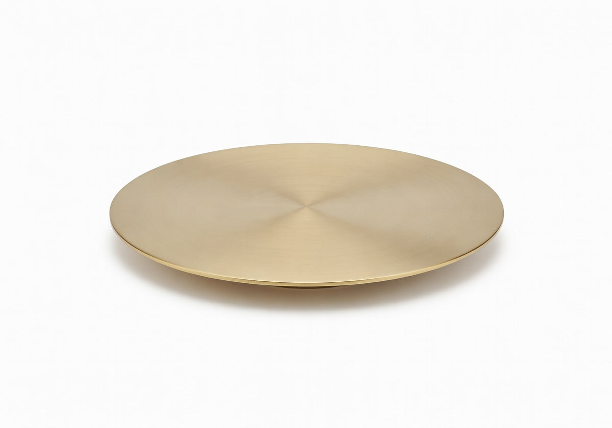 Valenne Brass Disk Flush Mount
