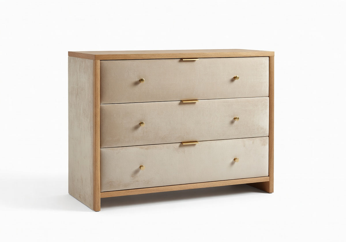 Valenne Velvet Panel Dresser