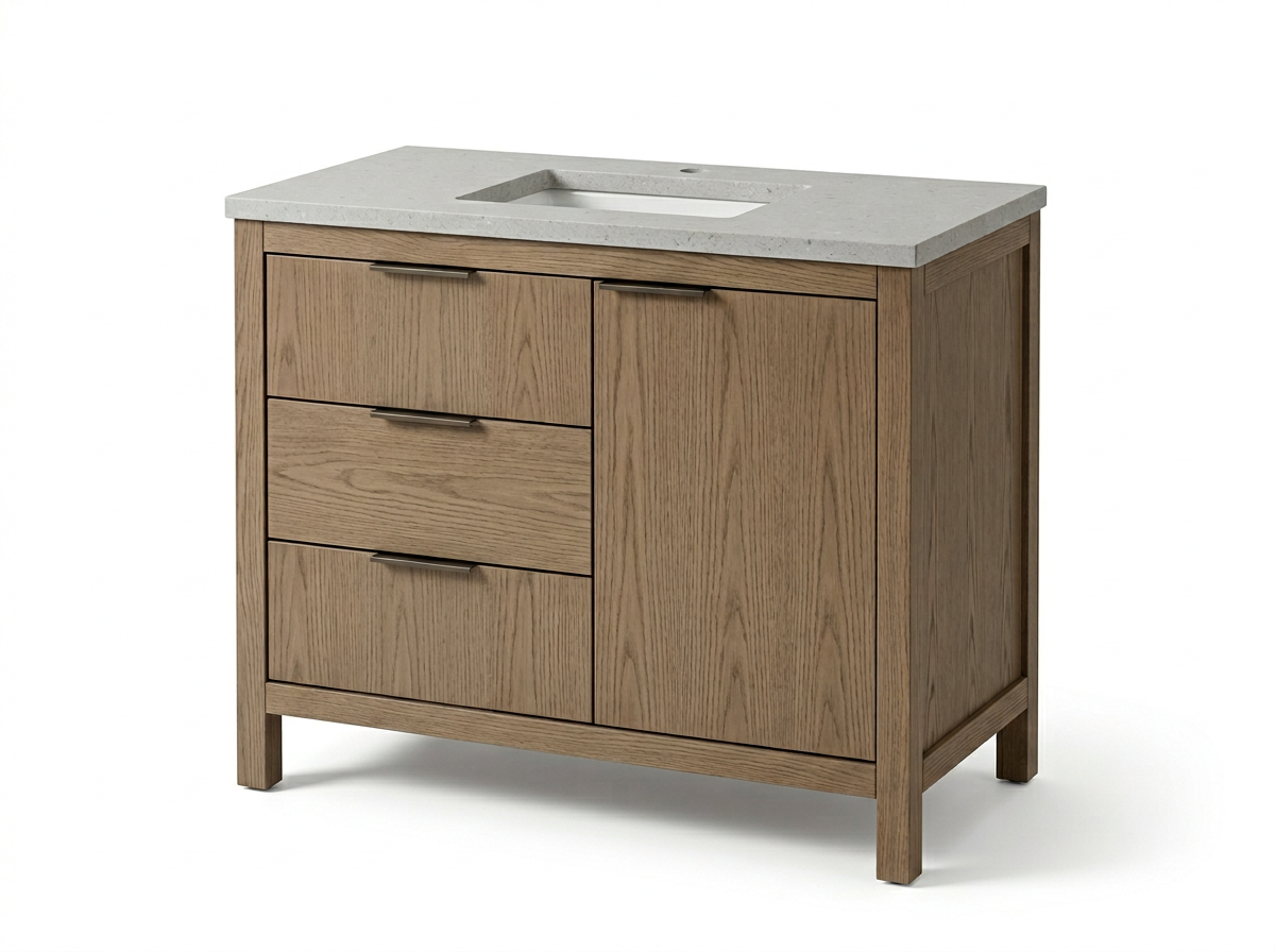 Verdan Oak Vanity