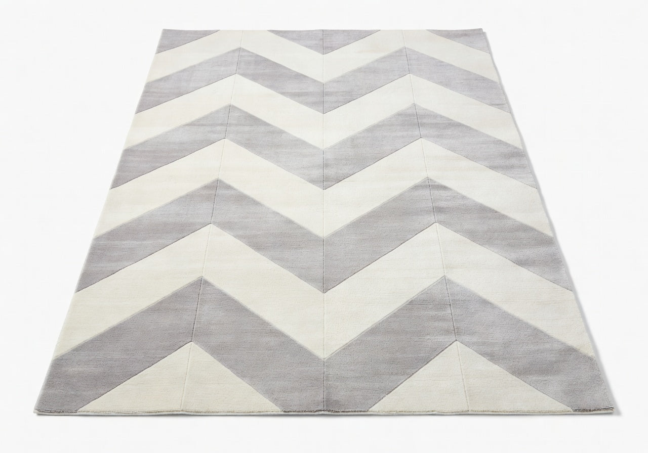 Virel Panel Chevron Rug