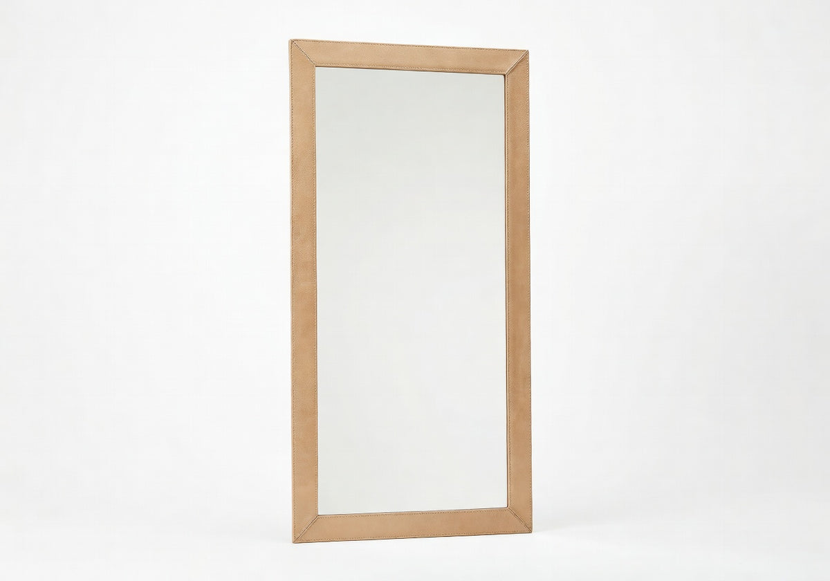 Virelle Leather Frame Mirror